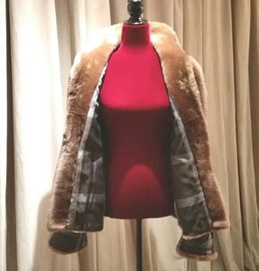 Authentic vintage Mouton jacket